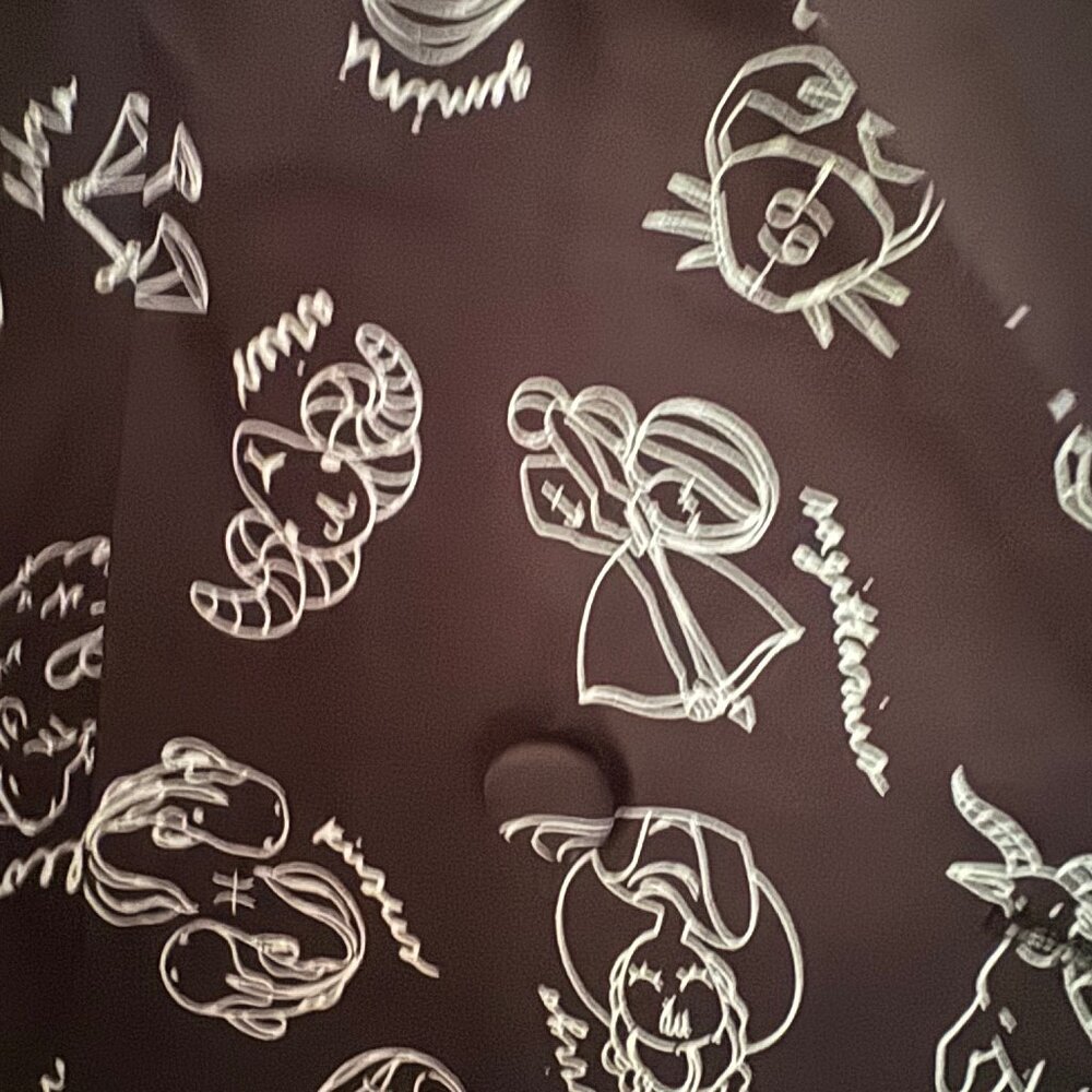 Dressed in Lala Make Me Wanna Lala Boyfriend Blazer in Zodiac - Picture 3 of 6